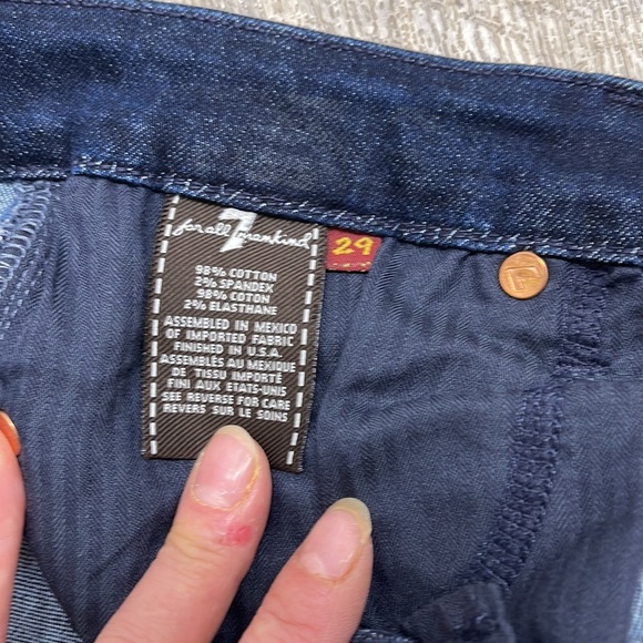 BNWOT, 7 for all mankind jeans - Picture 5 of 9